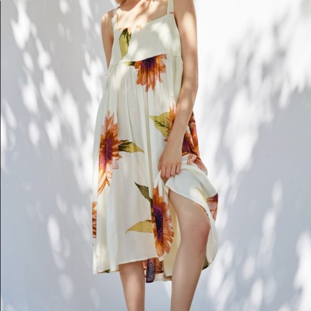 Urban Outfitters Midi Floral Sundress